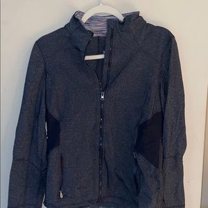 Size large zip up